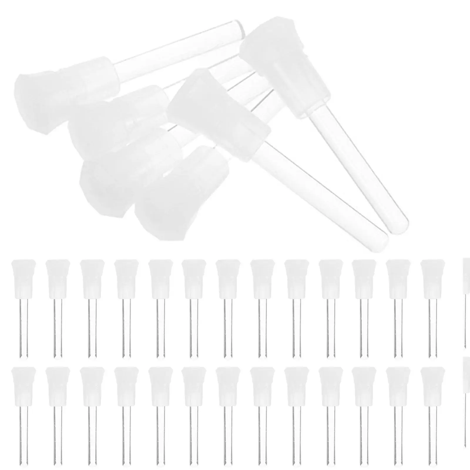 100Pcs Essential Oil Container Set Octagon Glass Bottle with Solid Glass Wand Leakproof Accurate Dispensing for DIY Aromatherapy