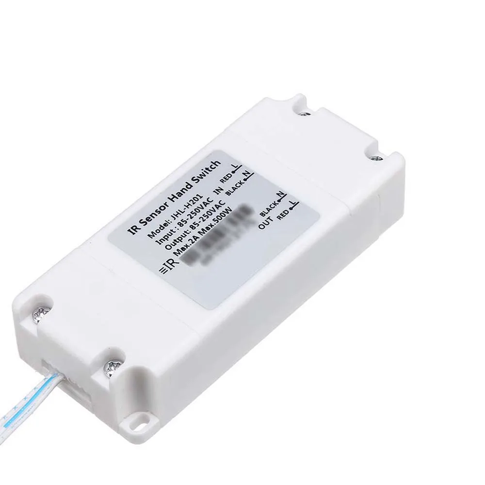 AC85-250V IR مفتاح مستشعر الأشعة تحت الحمراء مفتاح الإضاءة لمصابيح LED شرائط ليد محس حركة موجة اليد