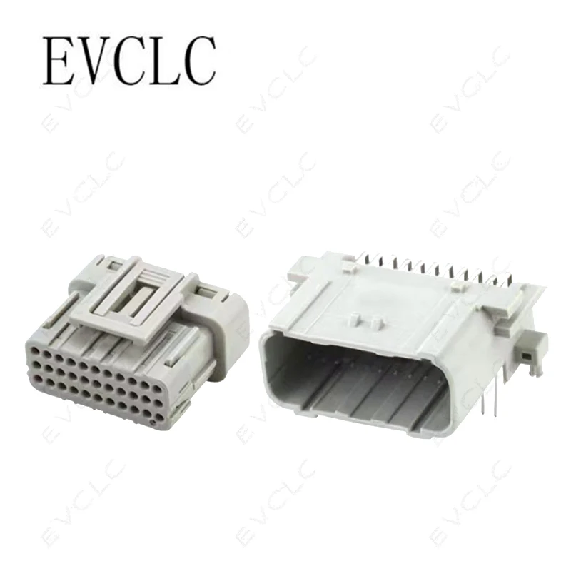 1 Set 33-Pin Waterproof Wiring Harness Connector 6189-7107 for Motorcycle EFI ECU & Car Igniter (Male & Female) Plug