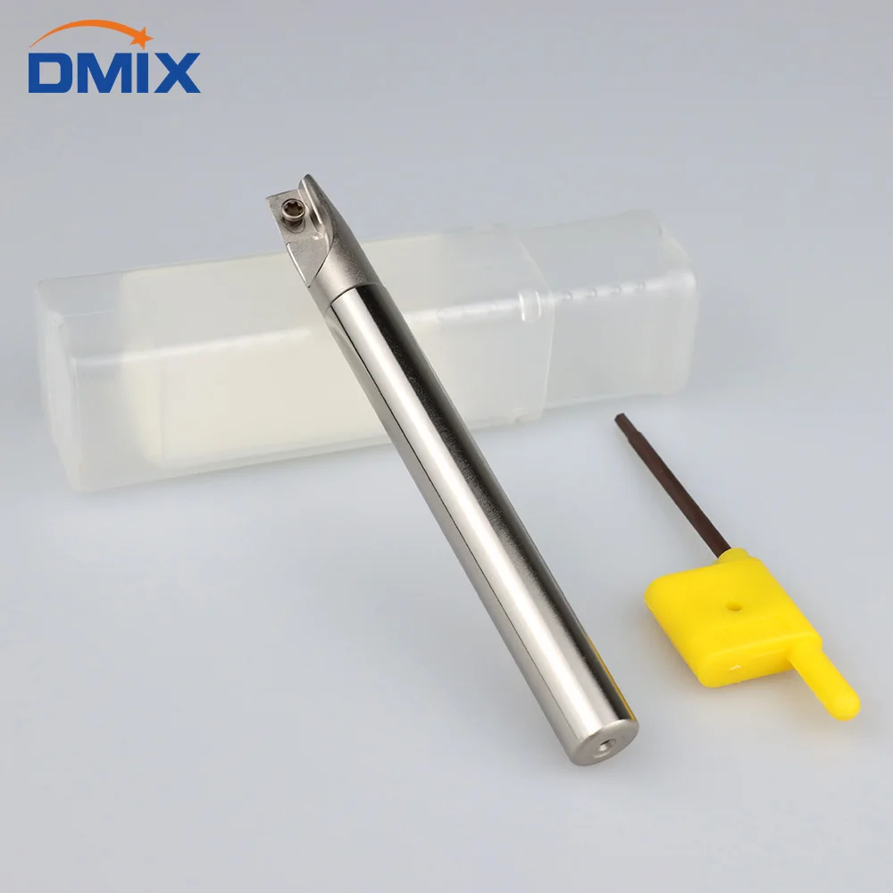 DMIX-Fraises de précision à angle droit pour lames APMT1135, inserts en carbure, serrage, épaules de coupe, BAP300R, EAP300R