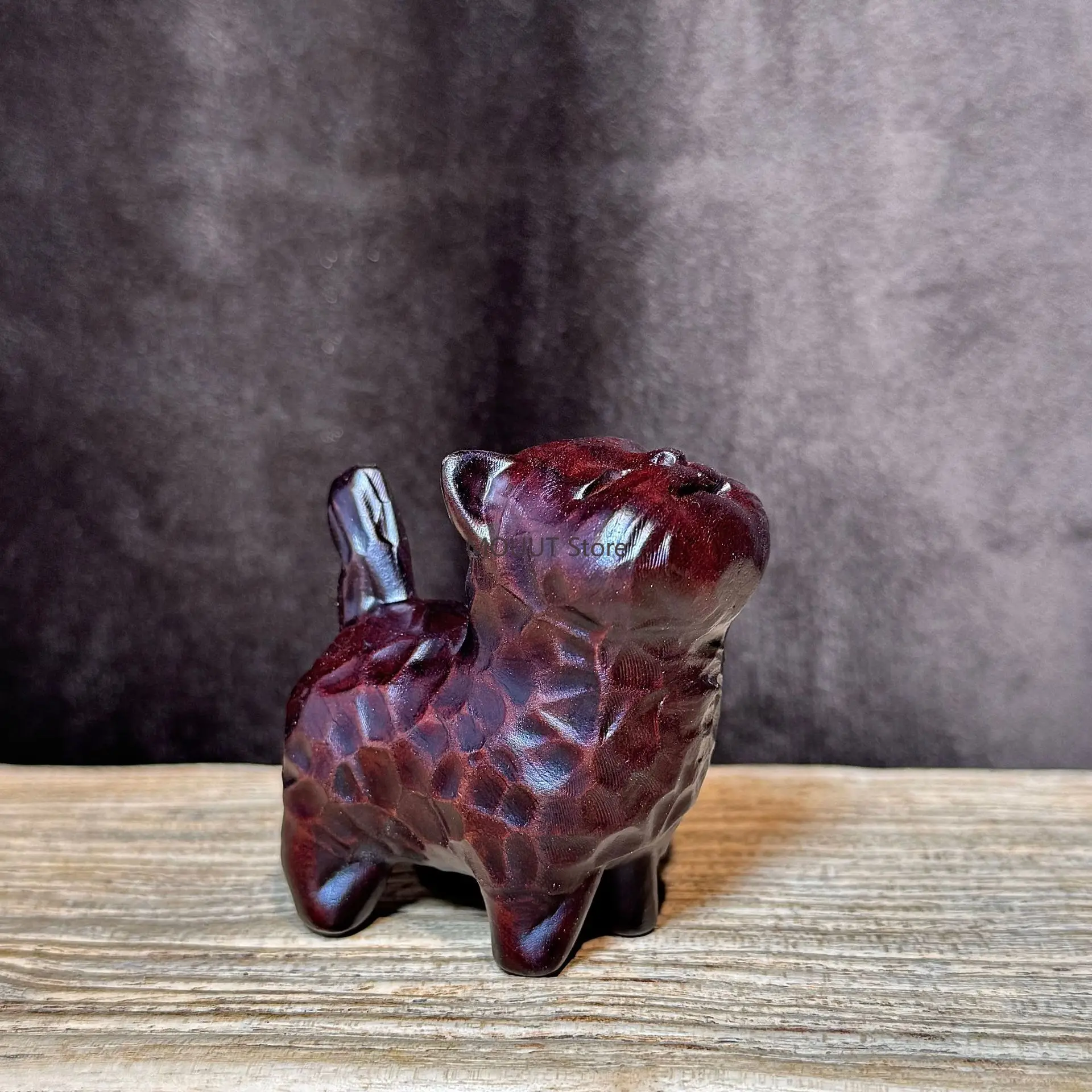 

Charming Wooden Kitten Figurine-Handcrafted Cat Decor for Home, Perfect Gift Idea Cat Figurine Cat Accessories