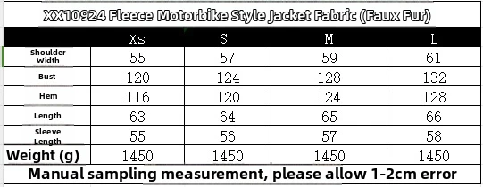 เสื้อแจ็คเก็ตมอเตอร์ไซค์ขนแกะสไตล์ยุโรปอเมริกันสำหรับผู้หญิงแฟชั่นฤดูหนาว