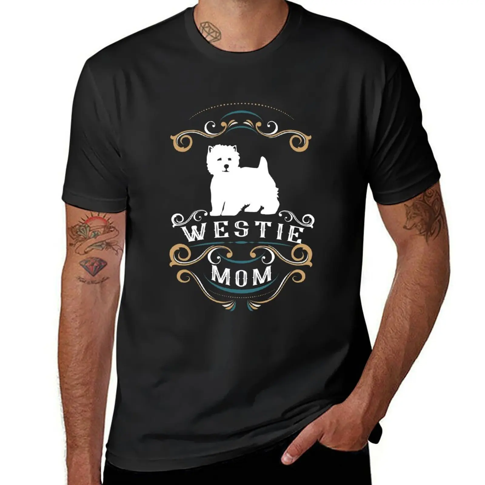 Westie Mom NickerStickers? on Redbubble T-Shirt tops anime black t shirts for men