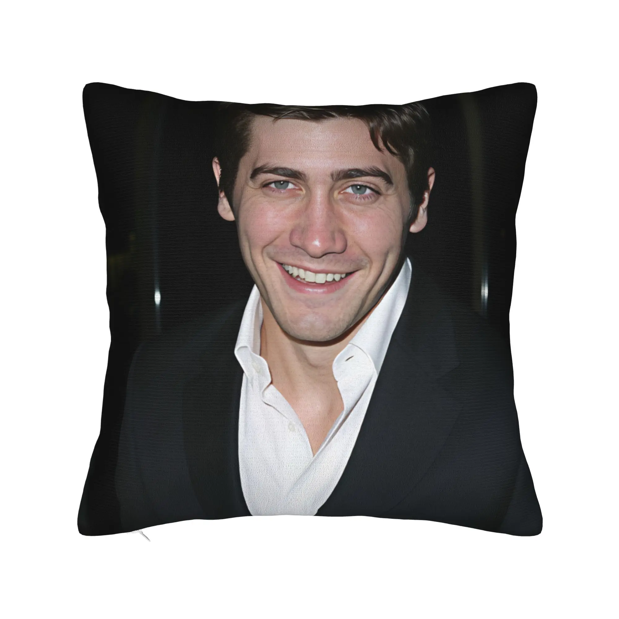 Jake Gyllenhaals  Pillow Cover  Soft Cushion Cover Retro Trendy Pillow Case For Wedding Party Home Decor