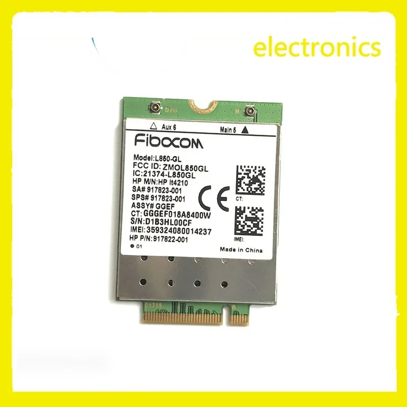 L850-GL HP LT4120 FDD-LTE TDD-LTE 4G Card 4G Module SPS #917823-001 For 4304 45.. 0G5 Notebook PC