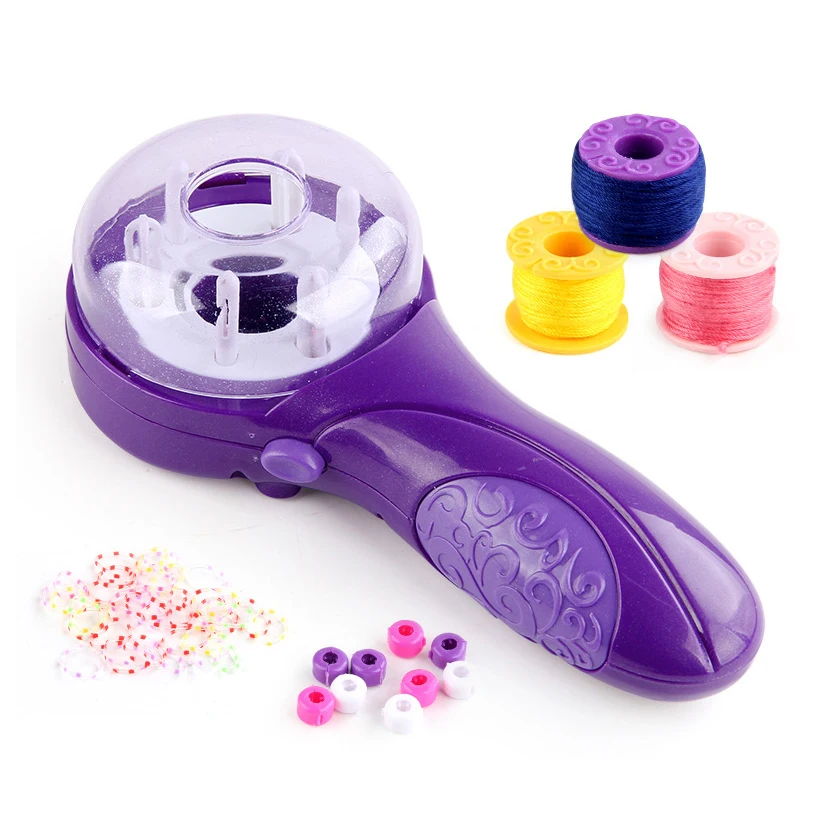 Electric Automatic Hair Braider DIY Braiding Hairstyle Tool Twist Braider Machine Hair Braid Weave Toys For Girl Child Gift