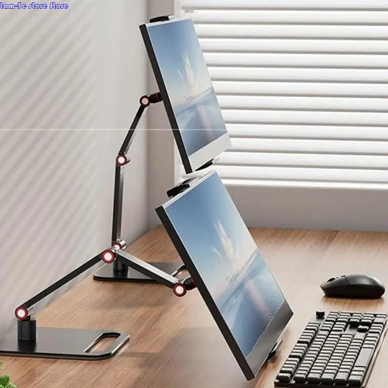 D0UA محمولة قابلة للطي أقواس سطح المكتب Dock ل 17.3 بوصة