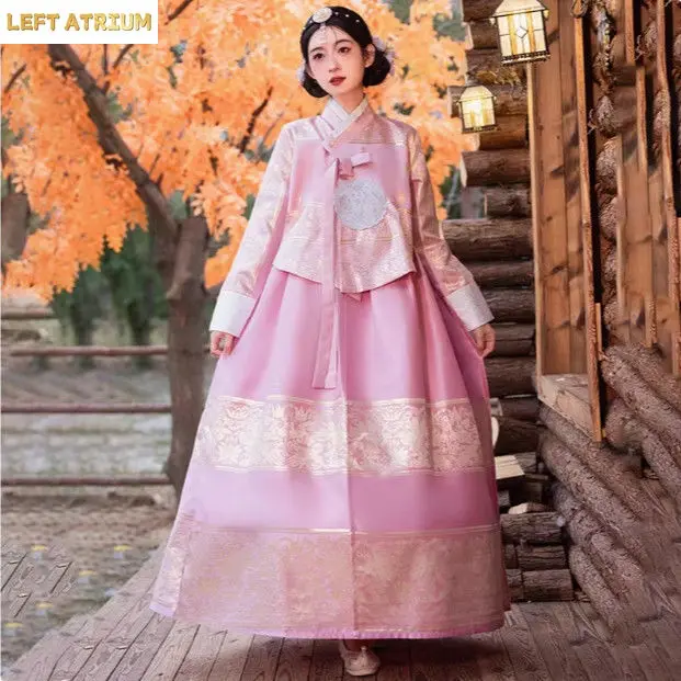 korean traditional princess dress Pretty Hanbok Baju Korea Princess Dress Dress Female Korean Traditional  Clothes Hanbok