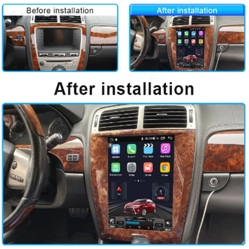 

Android 12.0 128G Multimedia Player For Jaguar XK XKR 2007 2008 - 2011 Car Radio Video Tesla GPS Navigation Auto Stereo 2Din DPS