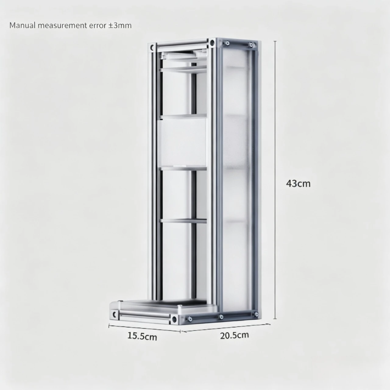 Coffee Machine Storage Cabinet Black Silver Metal Matching Rack Countertop Organizer For Home Kitchen Coffee Maker Supplies