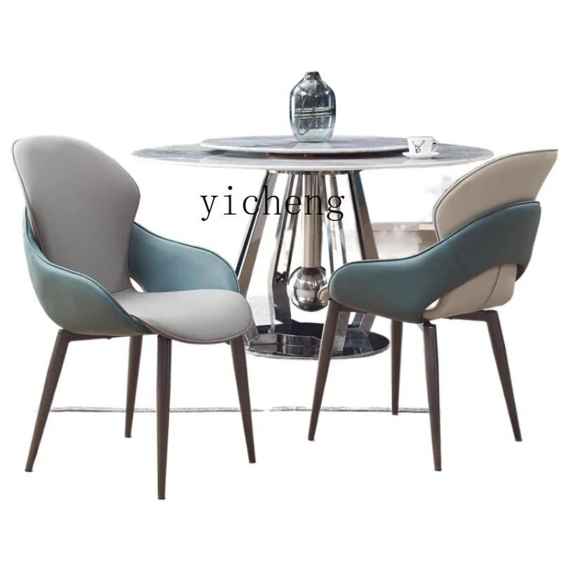 Light Luxury Dining Chair Cream Simple Dining Stool Conference Chair Home  Chair