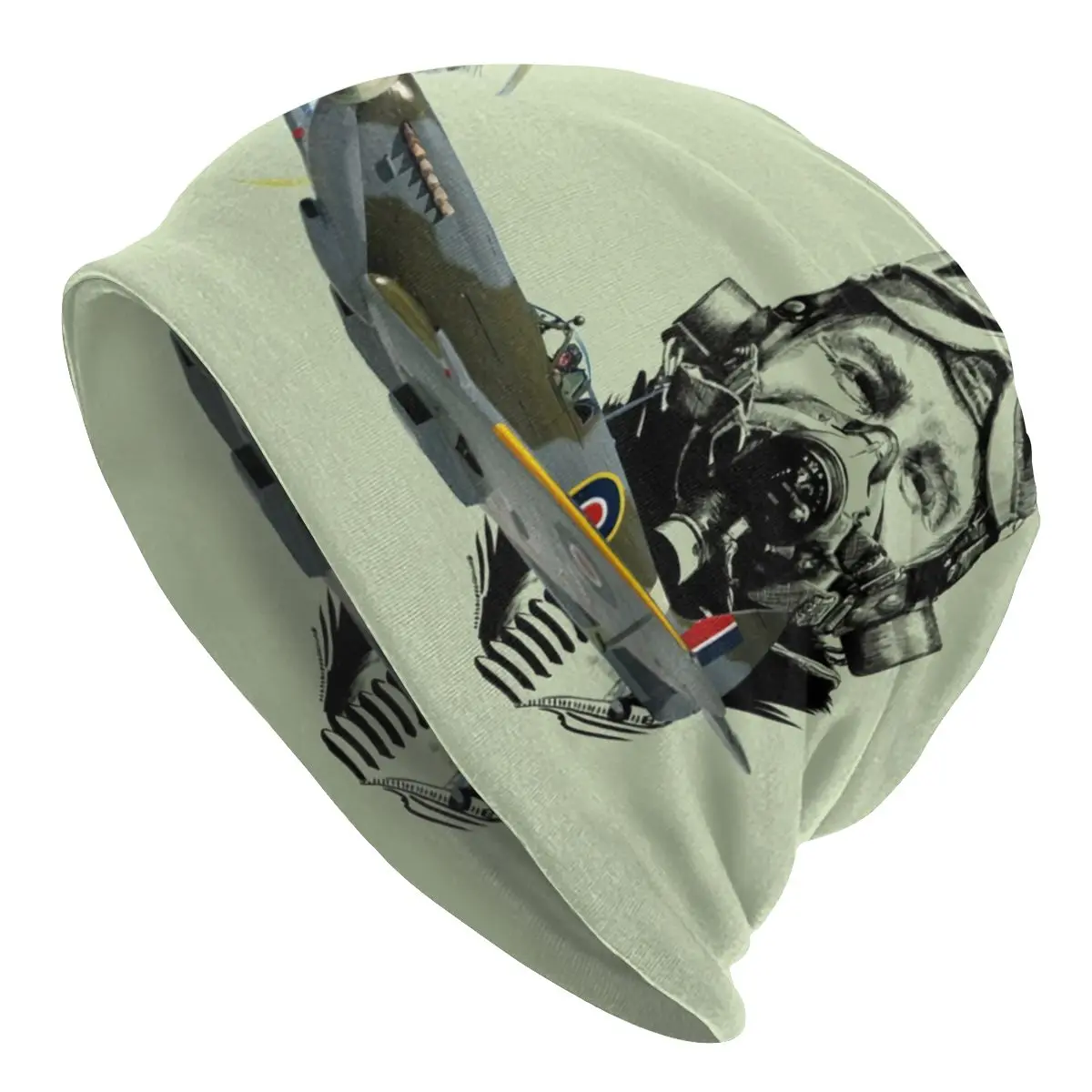 Шапочка зимняя теплая вязаная шапка для женщин и мужчин, шапки-бини пилота, облегающие шапки для взрослых, армейский шлем воздушного бойца, шапки-бини, лыжная шапка для активного отдыха