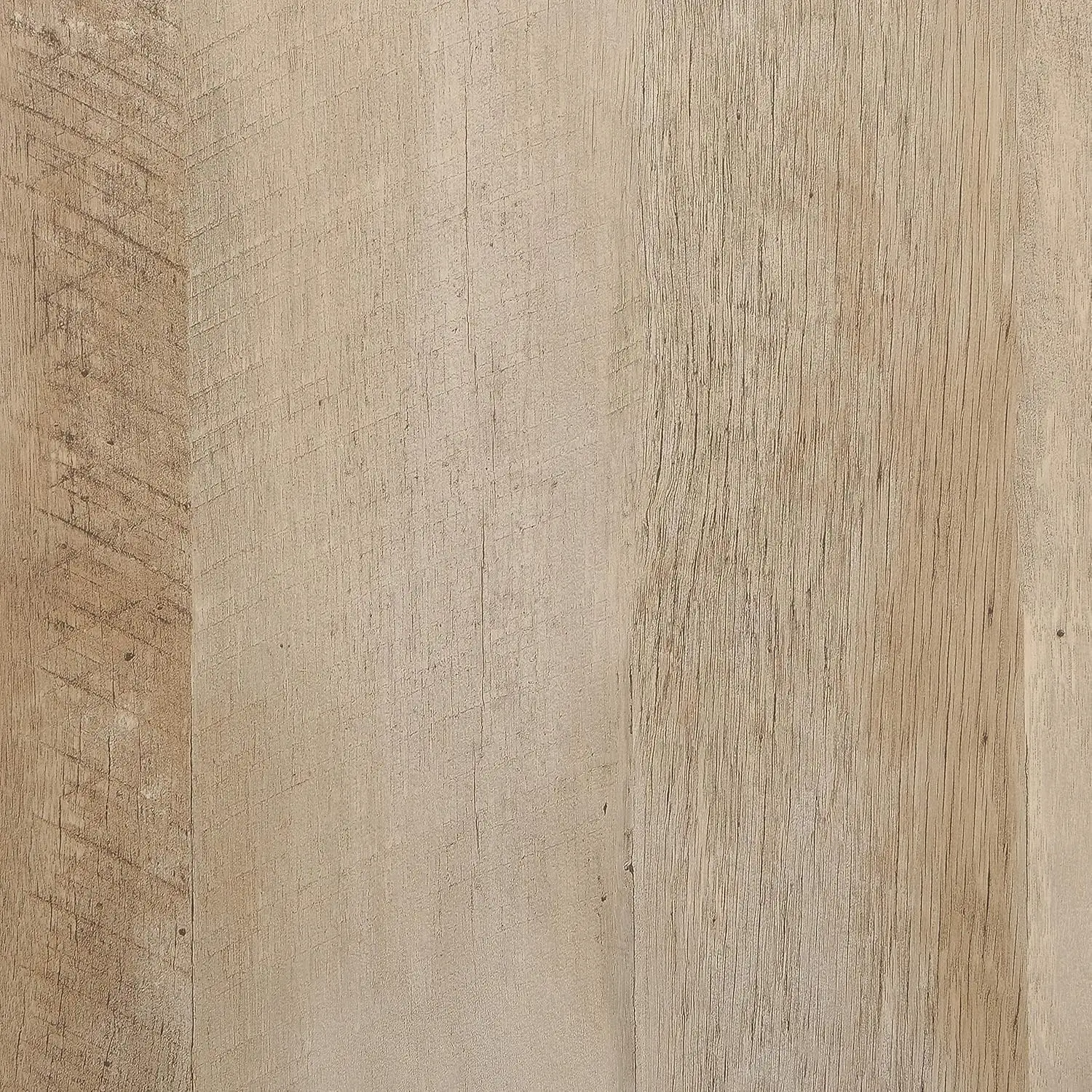 3-Shelf Bookcase with Adjustable Shelves, Lintel Oak Finish, Easy Assembly