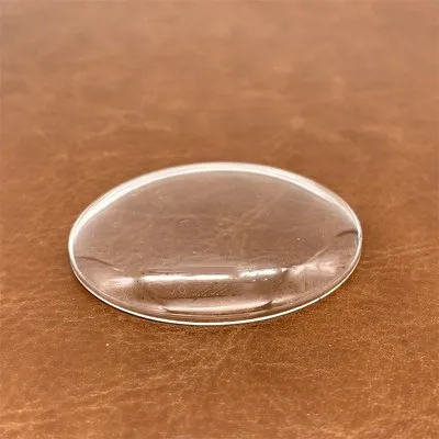 Verre de montre en forme de couvercle en plastique, couvercle de face avant, 28mm-37.5mm, pièce de réparation de montre de circulation, YZC797