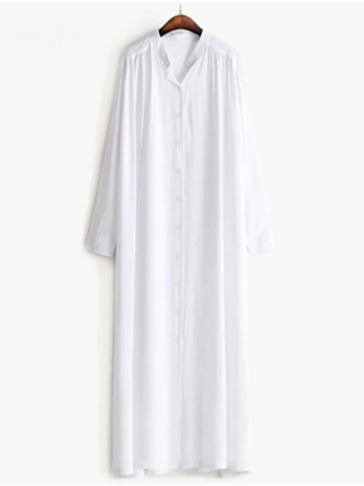 Oversize Women Summer Beachwear Long Kaftan Beach Dress White Tunic Bathing Suit Cover-ups Bikini Wrap Cover up #Q737