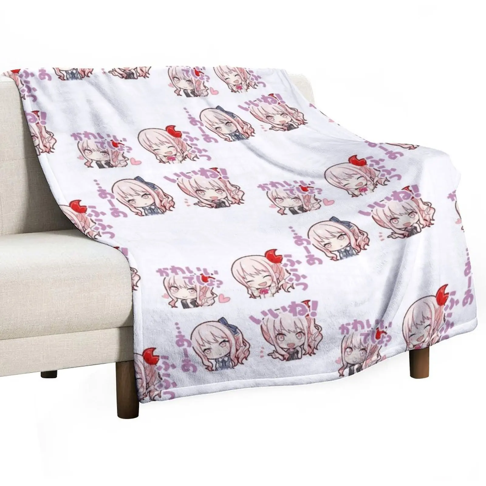

Project Sekai anime, mizuki akiyama project sekai Throw Blanket Multi Use Warm Blanket for Living Room Bedroom