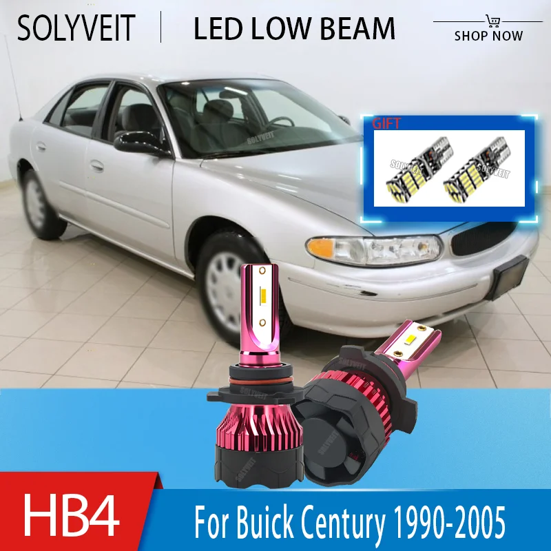 

If You Own Halogens: Our LED Low Beam Brighter No Doubt For Buick Century 1990 1991 1992 1993 1994 1995 1996 1997 1998 1999-2005