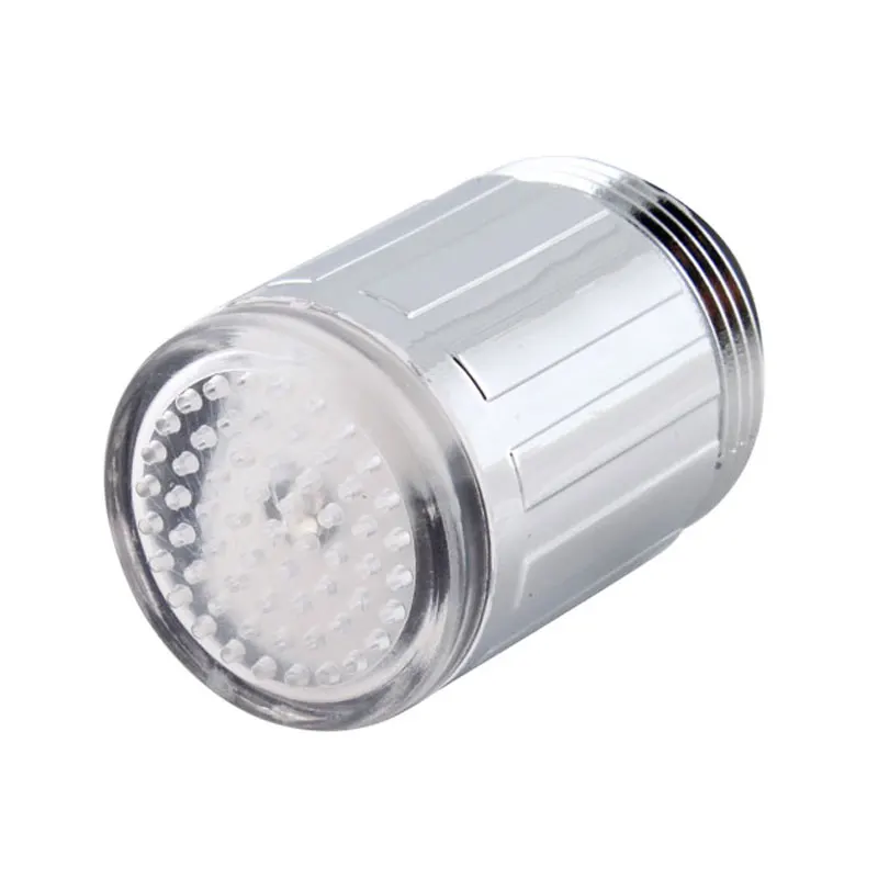 1Pc LED Water Faucet Glow Light Water Faucet Tap Automatic 7 Colors Change