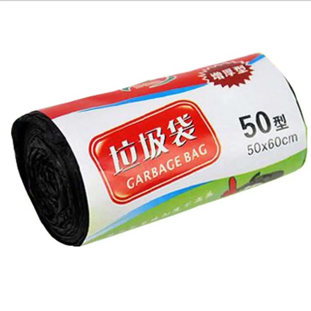 50x60cm Household Thick Large Rolls Disposable Garbage Black Bag For Kitchen Bathroom 100% Brand New And High Quality