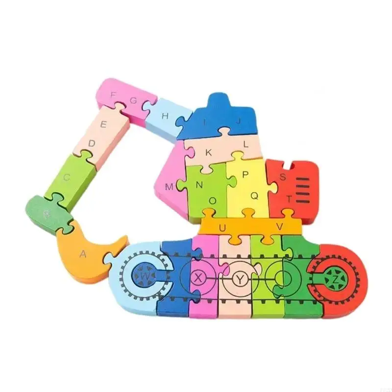 F62d Block Puzzle Puzz Teasers Toy Puzzle Puzzle Animaux