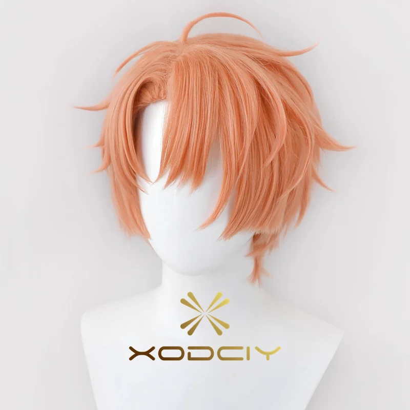 IZUMI-Peluca de Cosplay MITSUKI IDOLiSH7, cabello sintético resistente al calor para fiesta de Halloween, juego de rol, tocado + gorro de peluca