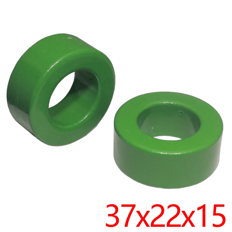 【2-1PCS】Anti-interference Filtering Green Magnetic Ring 37x22x15mm Manganese-zinc Ferrite Magnetic Ring