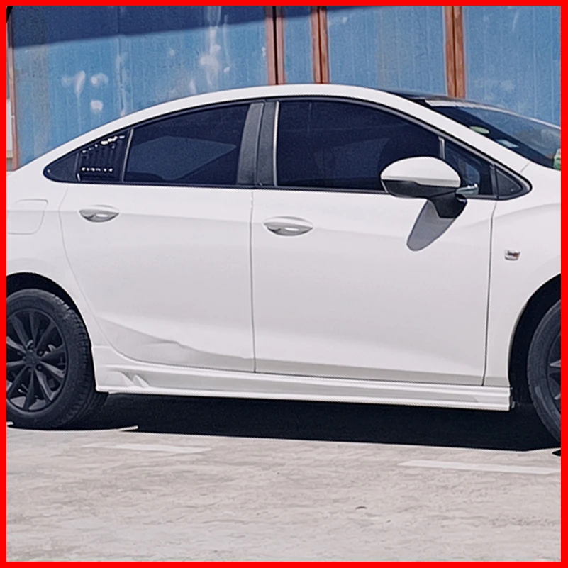 

For Chevrolet Cruze 2016~2019 Rear Window Blind Shades Louver Vent Molding Cover Sticker Trim Auto Car Styling Accessories