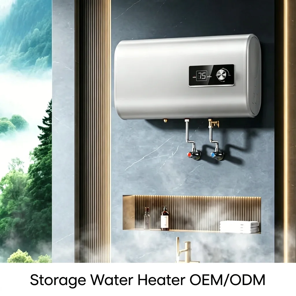 Electric Storage Tank Water Heater RV Car Outdoor house hold Use Class Energy Efficiency Wall-Mounted Metal Housing 30L-100L