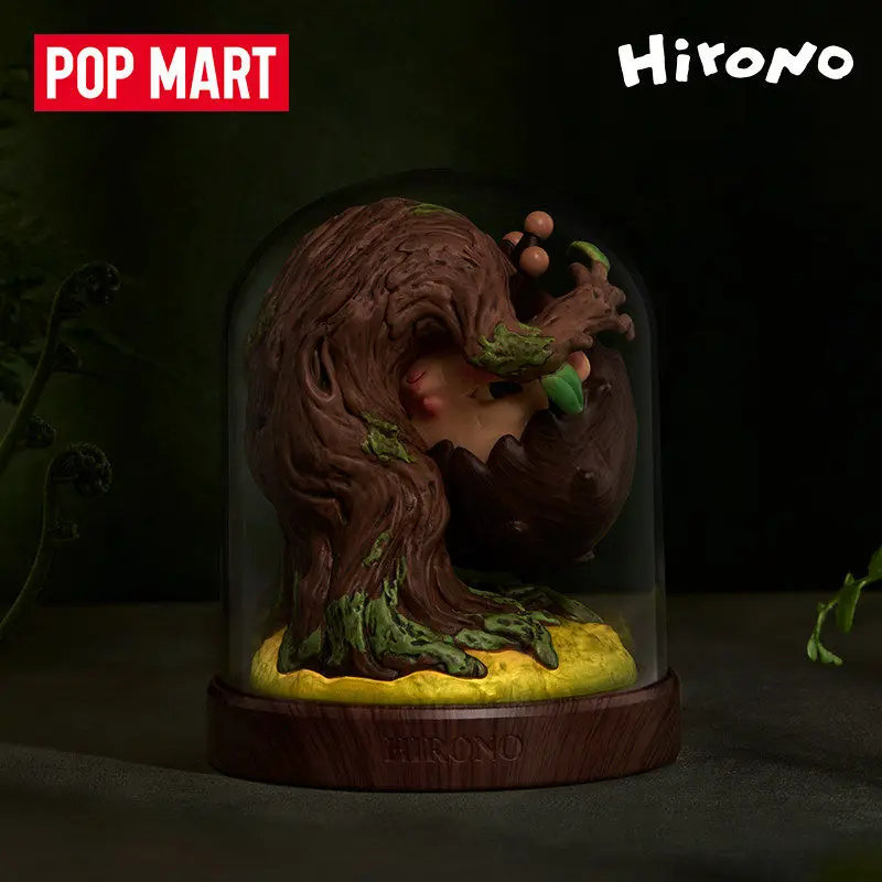 

New Genuine POP MART Hirono Tamed Wildgrass Series Blind Box Action Figure Guess Bag Ornament Doll Model Gift Collection
