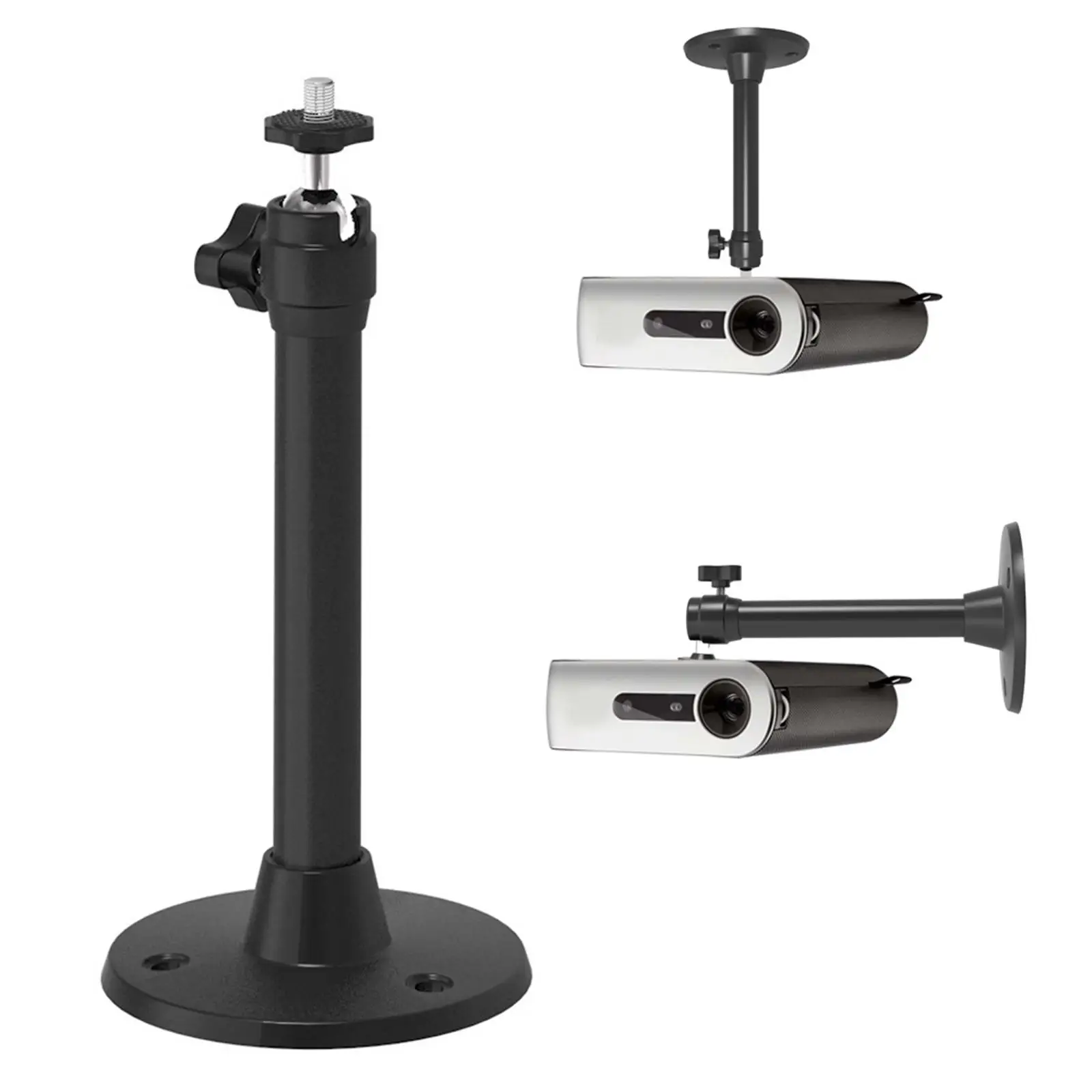 Projector Ceiling Mount Extension Pole up to 5kg Adjustable Tilt 90 Degree Projector Brackets Holder for Wall Projector Ceiling