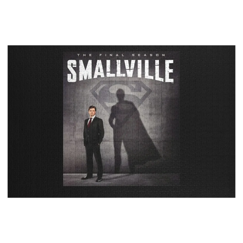 

SMALLVILLE LOGO Jigsaw Puzzle Personalised Customs With Photo Baby Wooden Custom Name Wood Puzzle