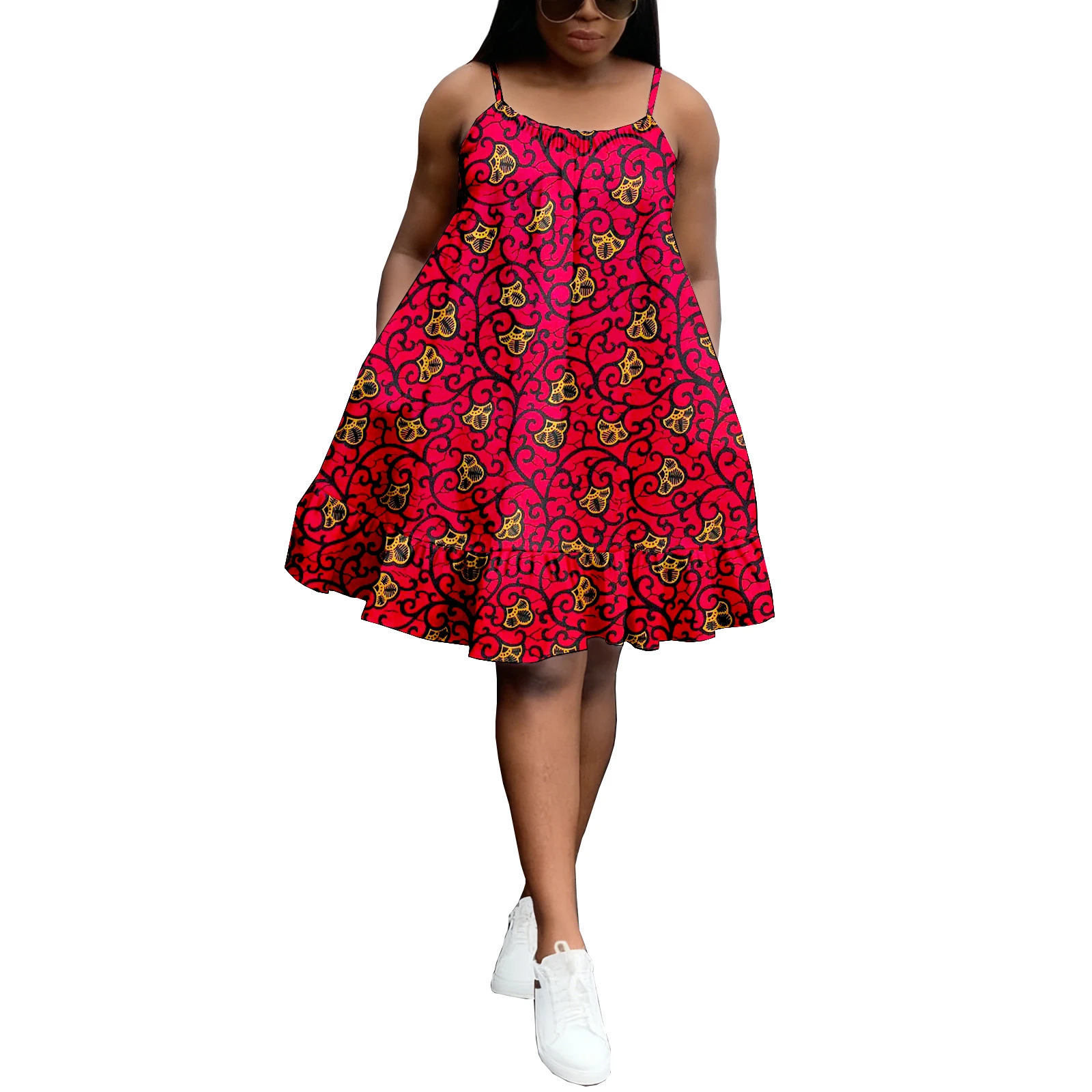 african-ankara-tradition-dashiki-women-dress-casual-tribal-nigerian-wax-attire
