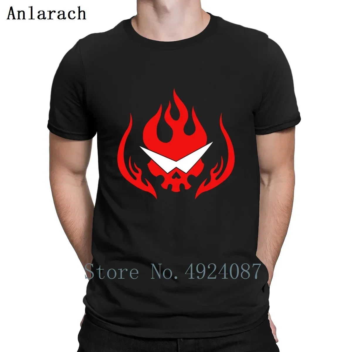 Gurren laggan เสื้อยืดมีสไตล์ที่น่าสนใจฤดูร้อน2019มาใหม่ล่าสุดเครื่องแต่งกายแนวสตรีทคอรอบบุคลิกบาง