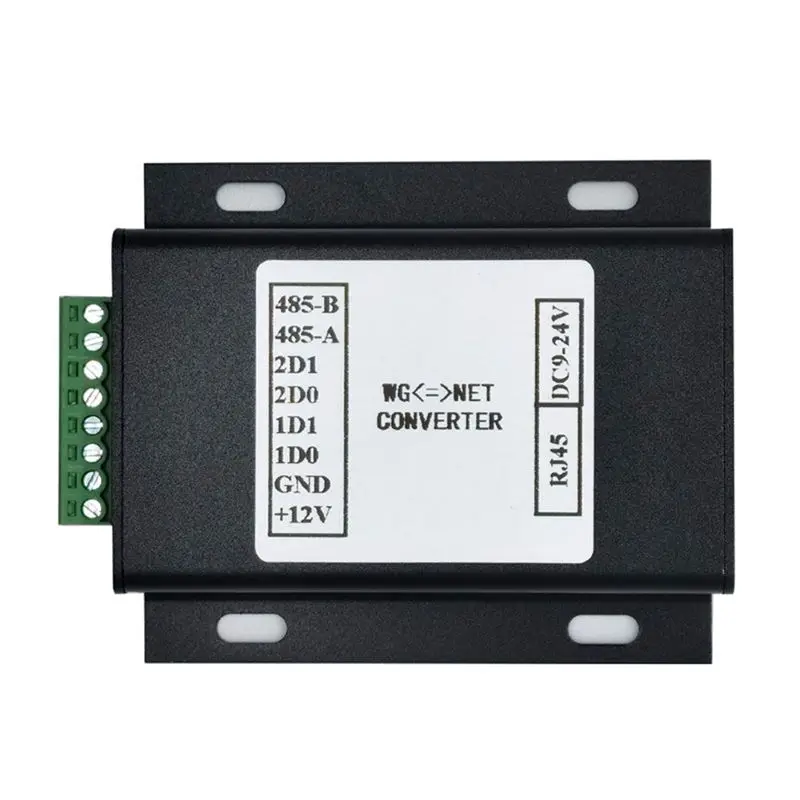 B68C 1Pair Wiegand To TCP/IP Converter/Wiegand Signal Extender/Auto Recognizes All WG Formats Use To Long Distance Access