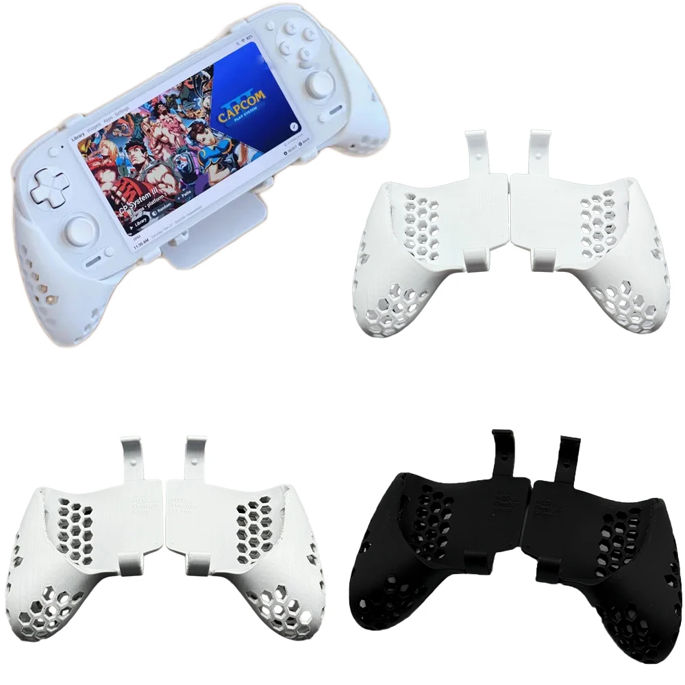 Para Retroid Pocket 5 Grip DIY mango de agarre impreso 3D para Retroid Pocket 5 consola de juegos mango de sujeción diseño ergonómico