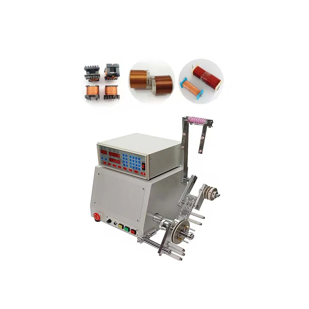 Semi-automatic CNC six-axis charging transformer winding machine hollow voice coil winder equipment OEM