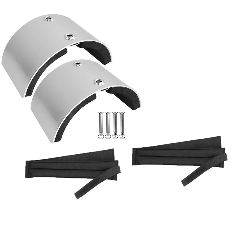 

LALA Metal Stilts Replacement Parts Kit For Drywall Stilts With Legs And Straps Arc Shaped Plates Stilts Accessories Set
