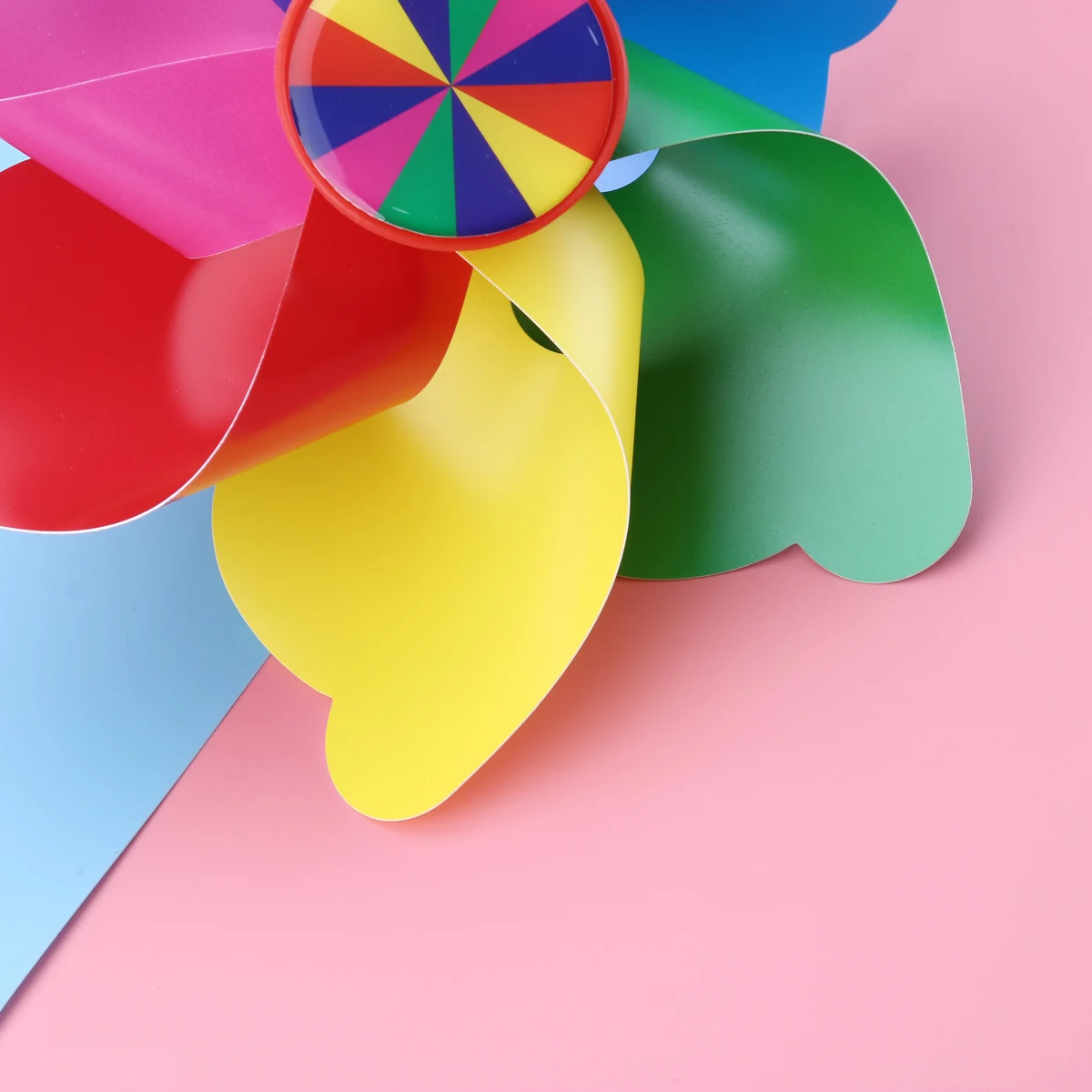 

Windmill Bike Pinwheel Handlebar Colorful Pinwheels Sparkly Decoration Bicycle for Kids