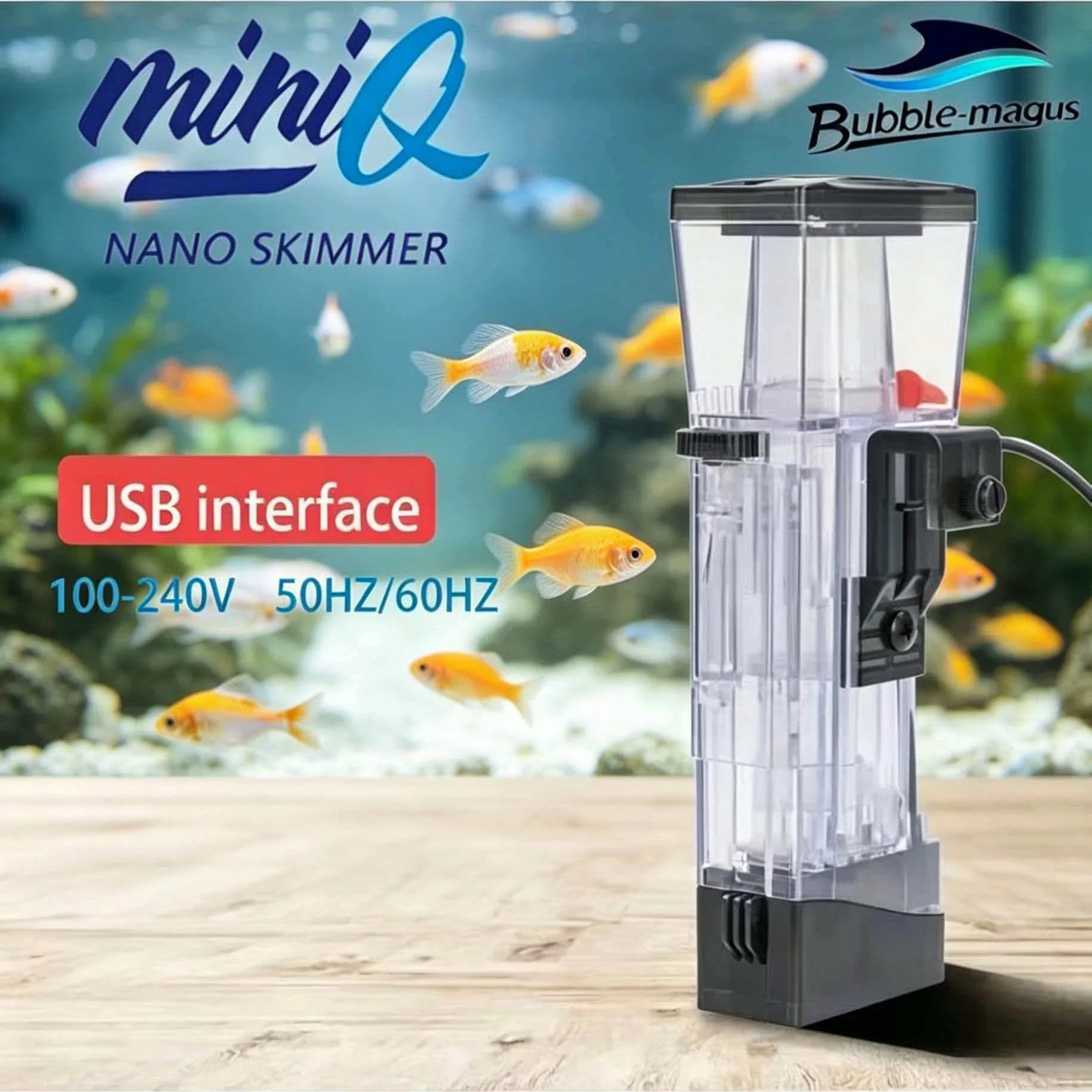 

DC24V Bubble Magus MiniQ skimmer Nano Marine Aquarium skimmer Coral Tank Built-in Hanging Type Protein mini Skimmer