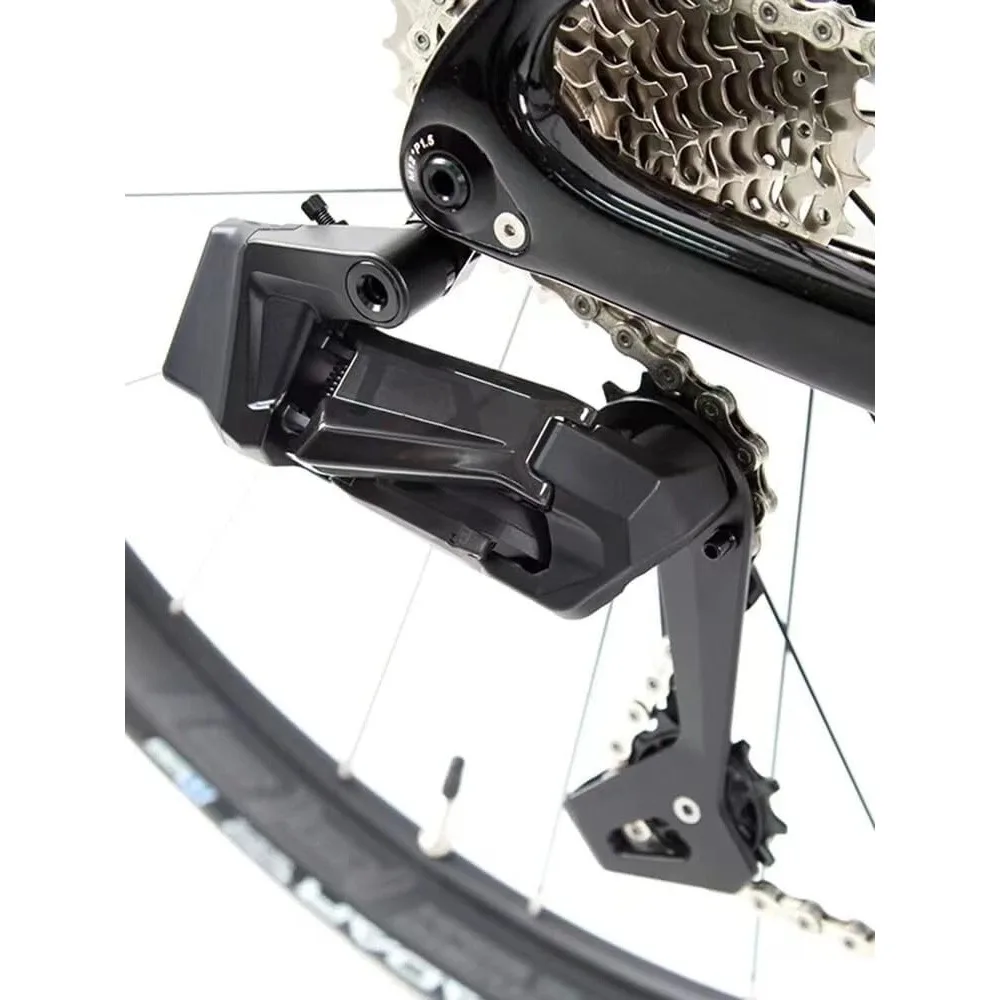 WheelTop EDS TX TX RA6000 Desviador traseiro eletrônico de fibra de carbono 7-14s Freio de aro para bicicleta de estrada