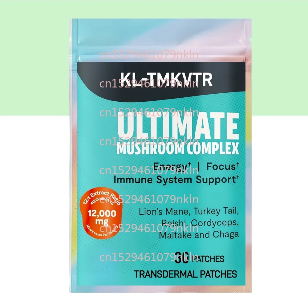 

30 трансдермальных пластырей Ultimate Mushroom: Ноотропные патчи для улучшения памяти и концентрации внимания
