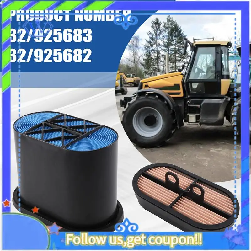 M46K-2 قطعة 32/925683 32/925682 عناصر فلتر الهواء للسيارة لـ JCB شاحنة شديدة التحمل فلتر الديزل ومنظف الهواء