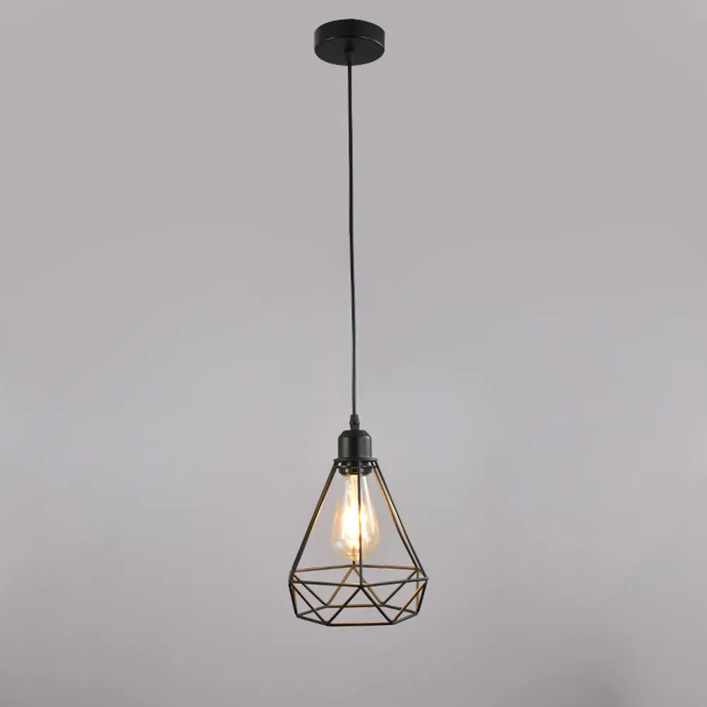 

Подвесной светильник в индустриальном стиле, ретро-лампа для потолка, одноламповая люстра, металлический подвесной светильник для кухни и гостиной