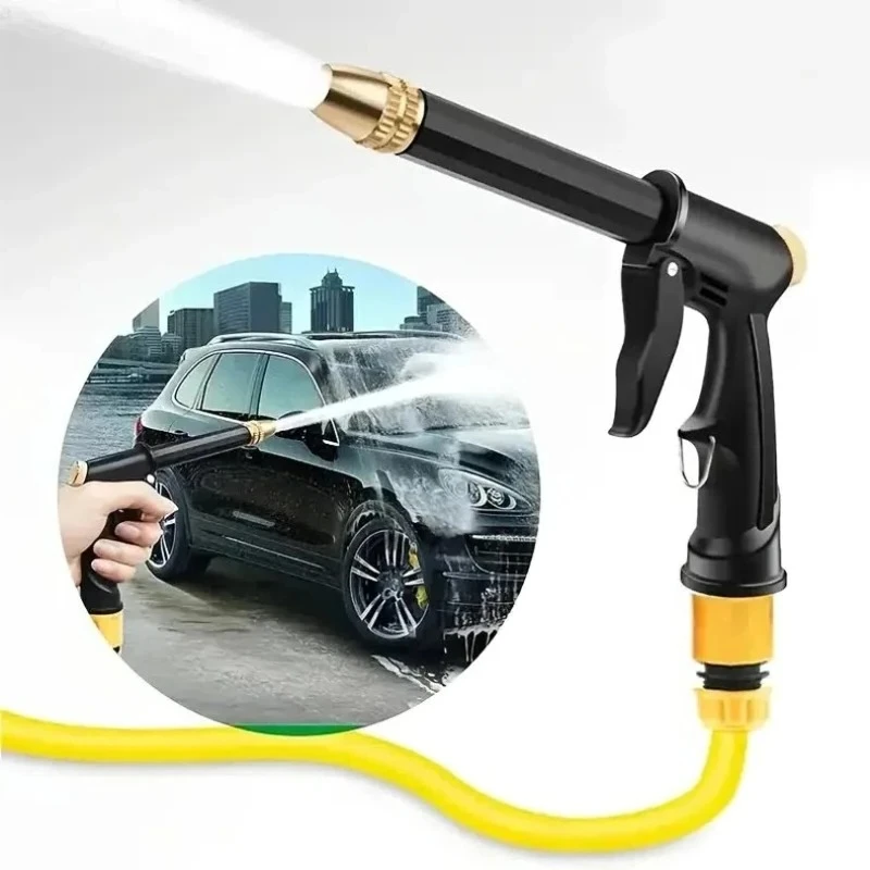 

2 шт. насадка высокого давления для автомобиля и дома — более толстый длинный стержень, новый медный инструмент для мойки автомобилей высокого давления, инструмент двойного назначения