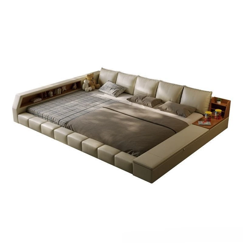 Bed tatami parent-child bed two-child family family three or four splicing beds bedroom double child and mother bed