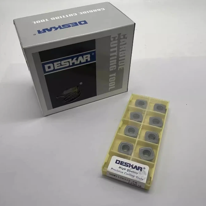 

DESKAR SDMT120512 PH SDMT150512-PH LF6018 Фрезерные пластины Твердосплавные пластины Режущие инструменты для токарных станков с ЧПУ Высококачественная продукция