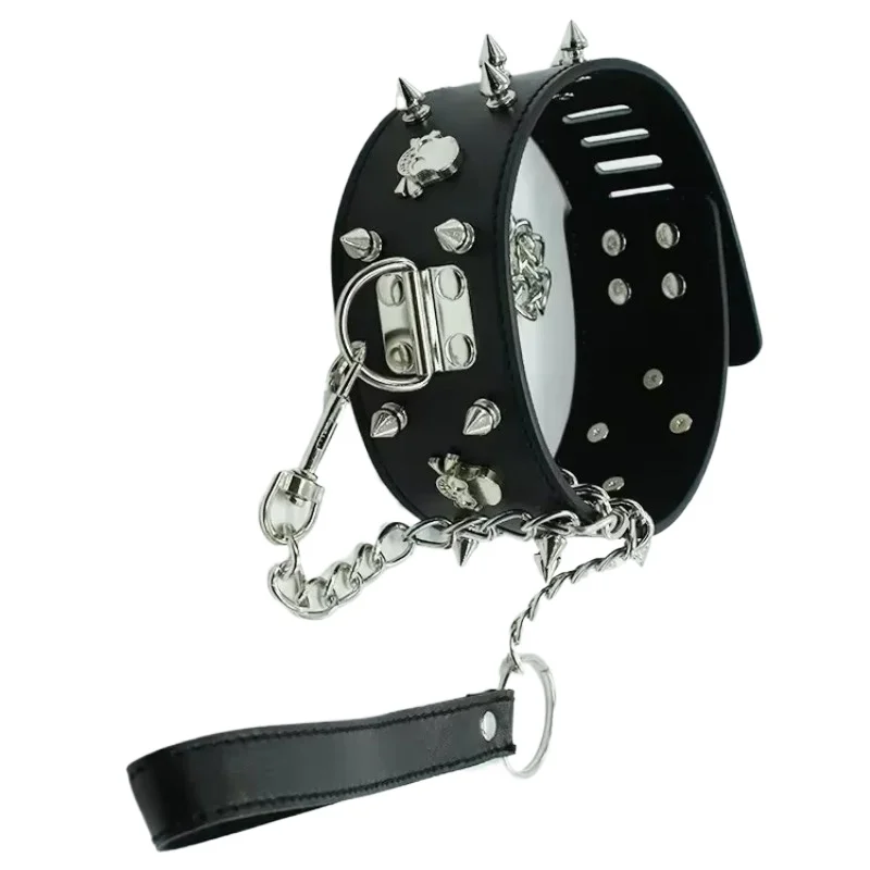 Women Sexy Role Play Mouth Mask Neck Collar For Slave Fetish Halloween Sex Accessories Costumes Erotic PU Leather BDSM Bondage