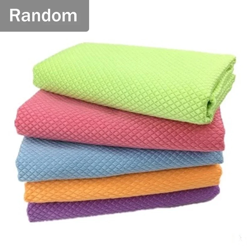 30x40cm Microfiber Cleaning Towel Car Household Kitchen Office Universal Clean Towels Water Absorption Cloth Washing Rags