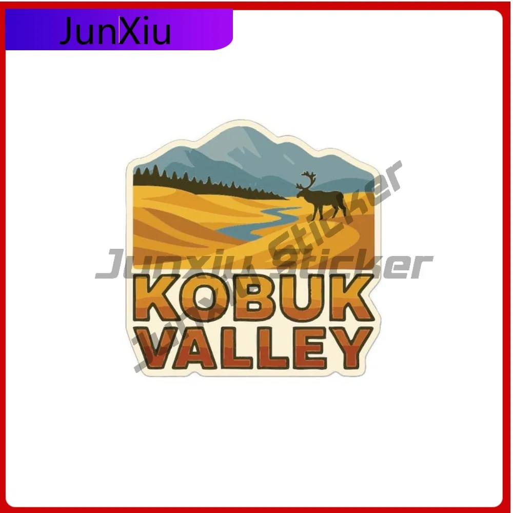 

Kobuk Valley National Park Sticker Us National Parks Series Scratch-proof Exterior Car Decal For Cars Window Motorcycle Bumper