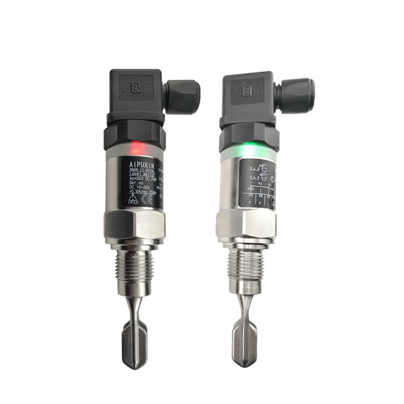 APX503 Compact Tuning Fork Level Switch 40mm Fork PNP Threaded Connection Hessman Connector Universal